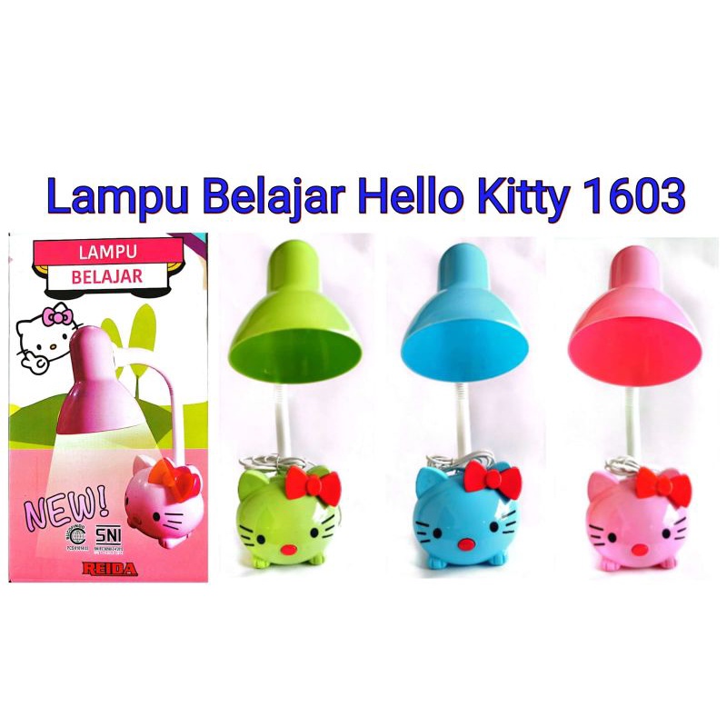 Reida Lampu Belajar Karakter Hello Kitty 1603