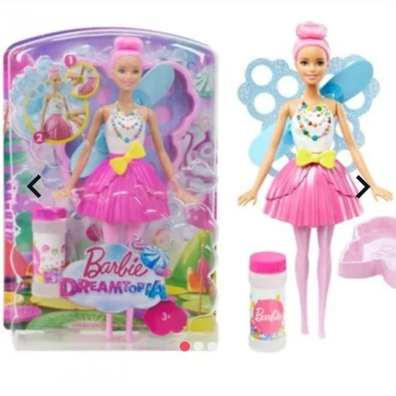 Barbie Dreamtopia Bubbletastic Fairy Doll Mattel Bubble