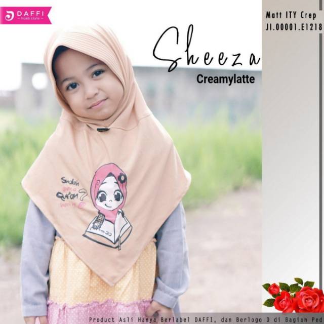 Jilbab anak ori daffi