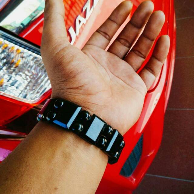 GELANG BLACK JADE ACEH KOMBINASI
