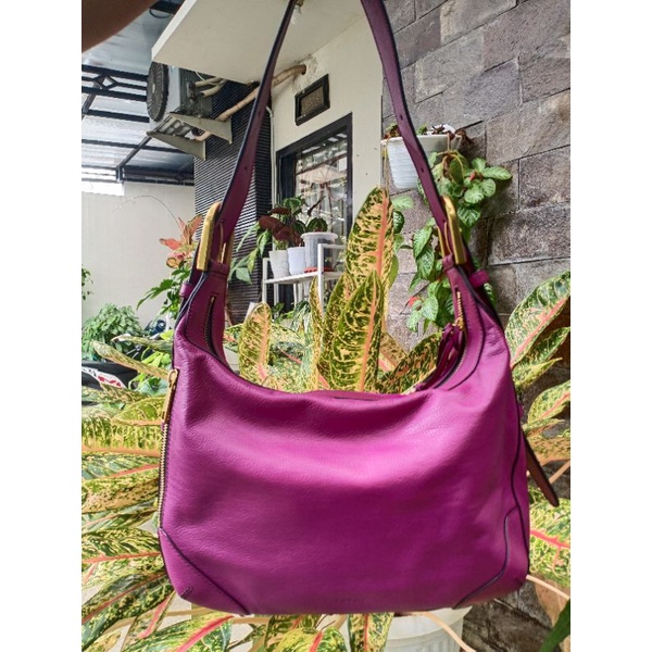 Hobo Bag FOSSILL Hannah Magenta