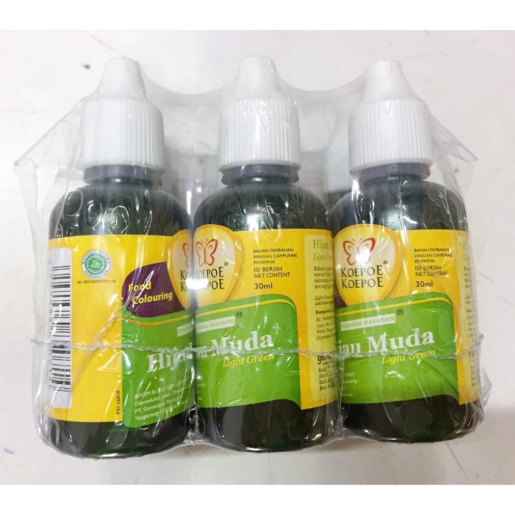 Pewarna Makanan Cap Koepoe Koepoe