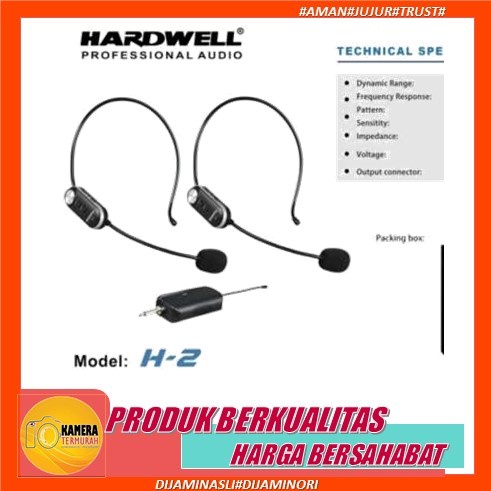 Mic wireless Microphone Hardwell H2