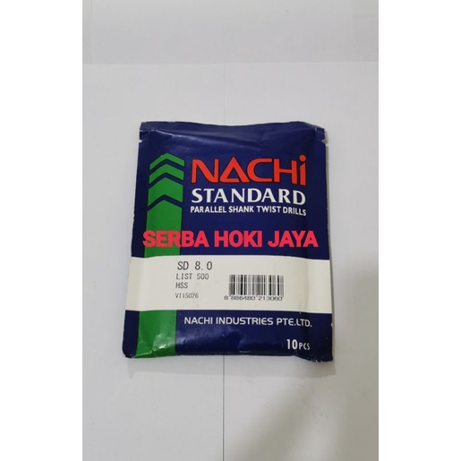 MATA BOR 8mm NACHI HSS / NACHI MATA BOR 8mm HSS / MATA BOR BESI 8mm NACHI HSS