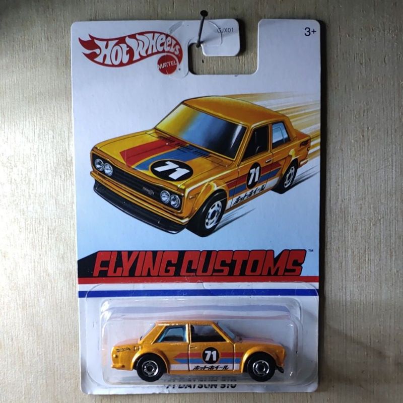 hotwheels datsun 510 flying custom