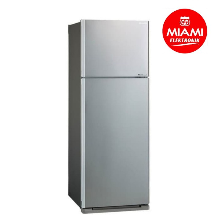 Kulkas Sharp 2Pintu SJIG470MSL / Lemari Es Sharp SJ-IG470MSL