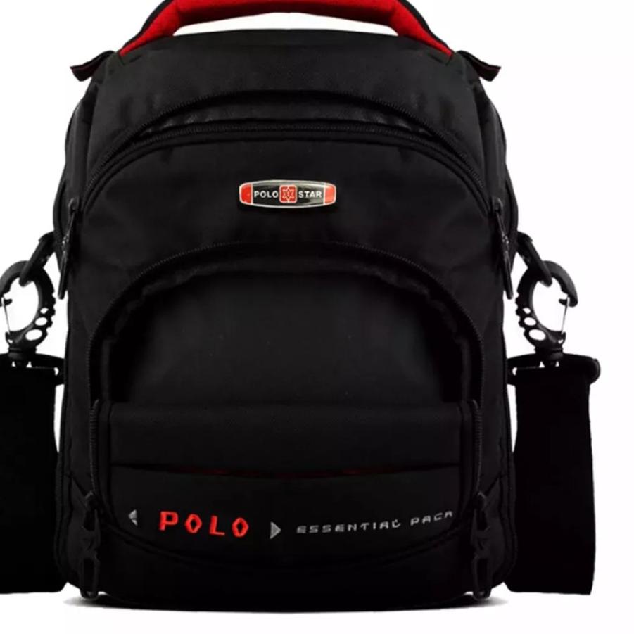 ♤ POLO Tas Selempang Pria Model 39121 Tas Tablet 10 Inchi Tas Outdoor Bahan Nilon Waterproof ♀