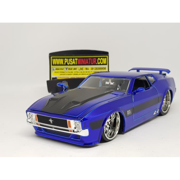 1973 FORD MUSTANG MACH 1 - SKALA 24 - JADA (DIECAST)