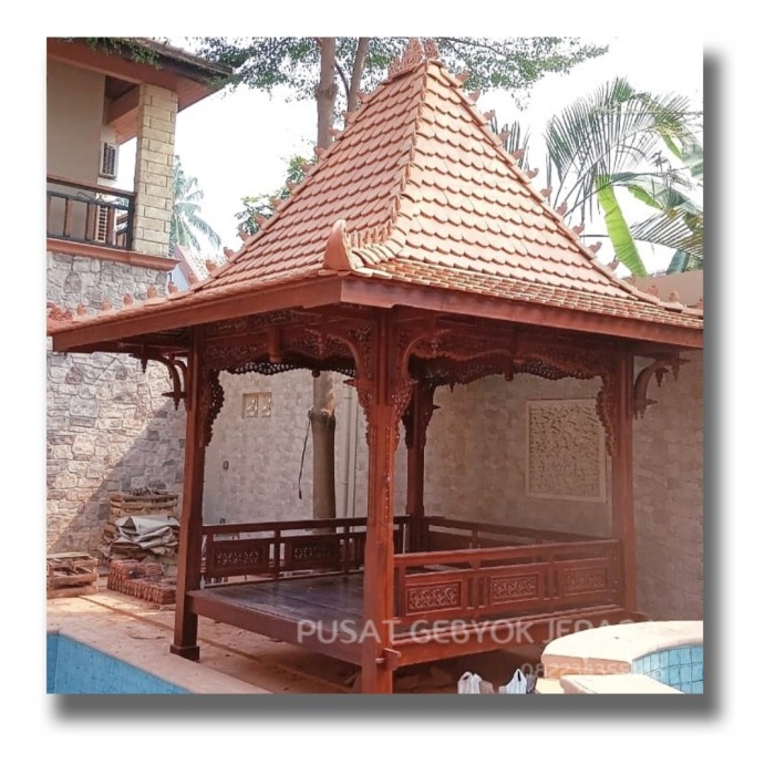 GAZEBO JATI JOGLO UKIR
