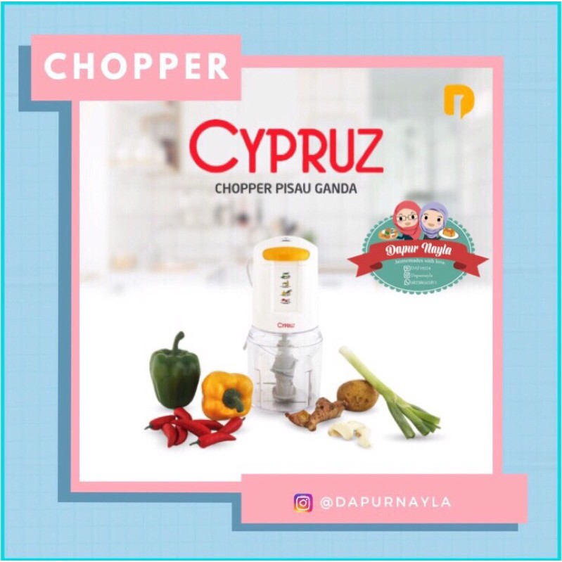 Cypruz Chopper Pisau Ganda
