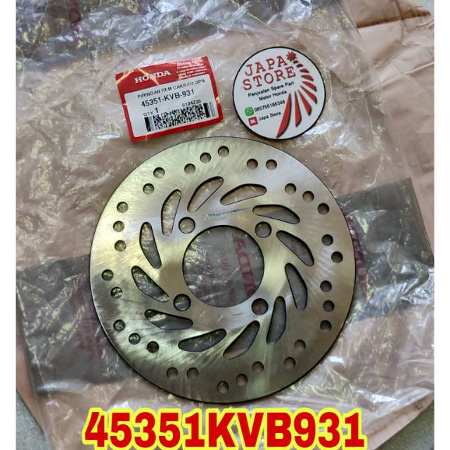 45351KVB931 PIRINGAN CAKRAM BEAT ORI AHM JAPA STORE PIRINGAN CAKRAM SPACY