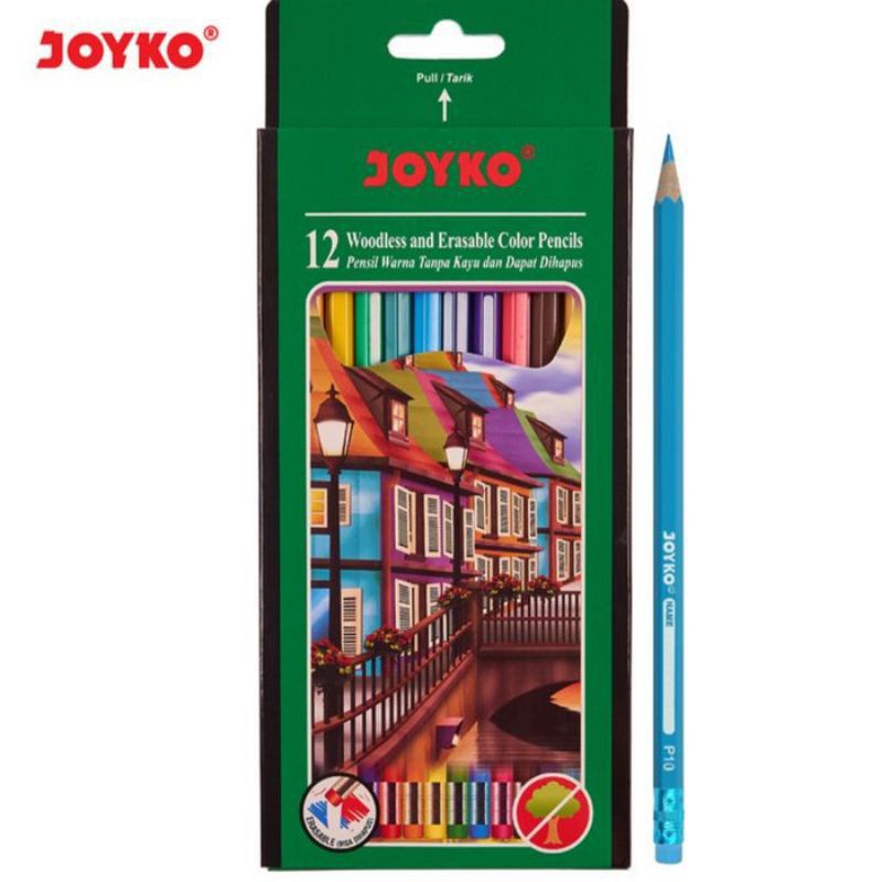 

Pensil warna panjang JOYKO cp-109 12 warna (bisa dihapus)