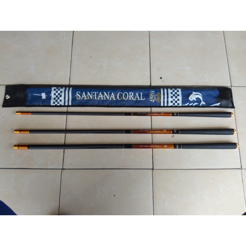 Pole Rod Tegek Stella Santana Coral 270 360 450