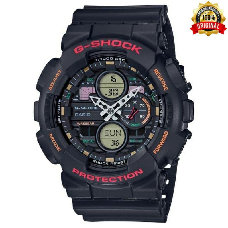 jam tangan G-SHOCK GA-140-1A4DR Original