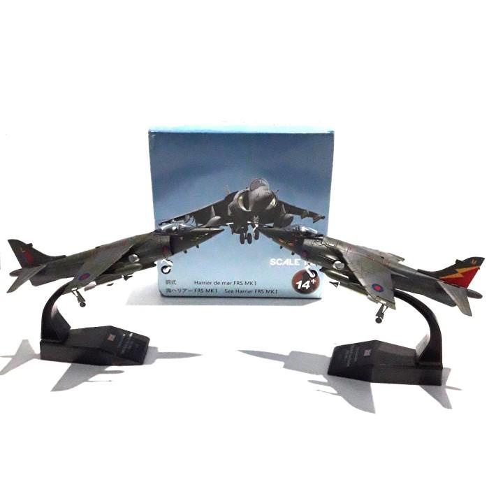 Diecast | Diecast / Miniatur Pesawat Tempur Jet Sea Harrier Frs Mk.I Raf Inggris
