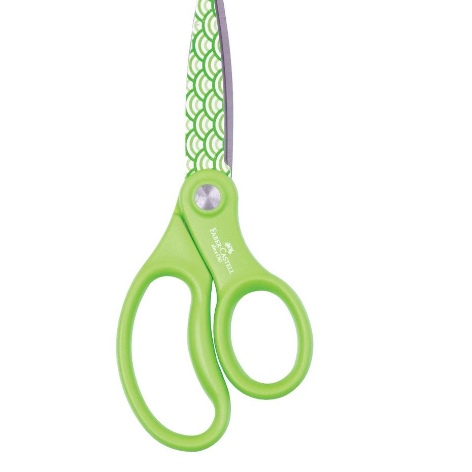 

Terbaik! Faber Castell Motif Scissors Green