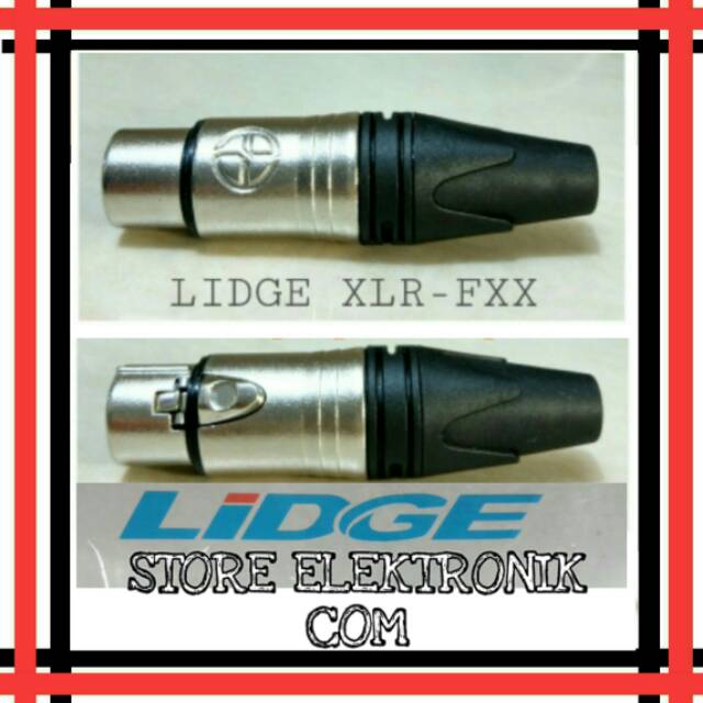 Jack Cannon / XLR Lidge Female 3p original