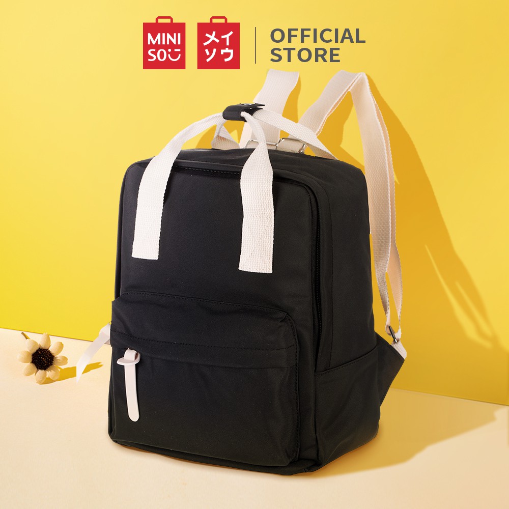  MINISO  Ransel  Wanita Tas  Pungung Backpack Tas  Sekolah  