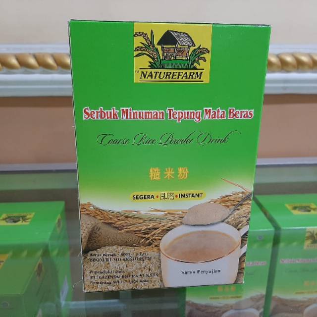 

Serbuk Minuman Kesehatan Tepung Mata Beras Naturefarm 500gr