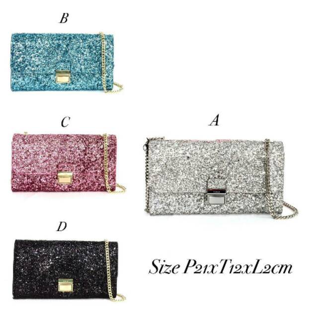 FURLA Glitter CrossBody Bag slingbag tas original authentic