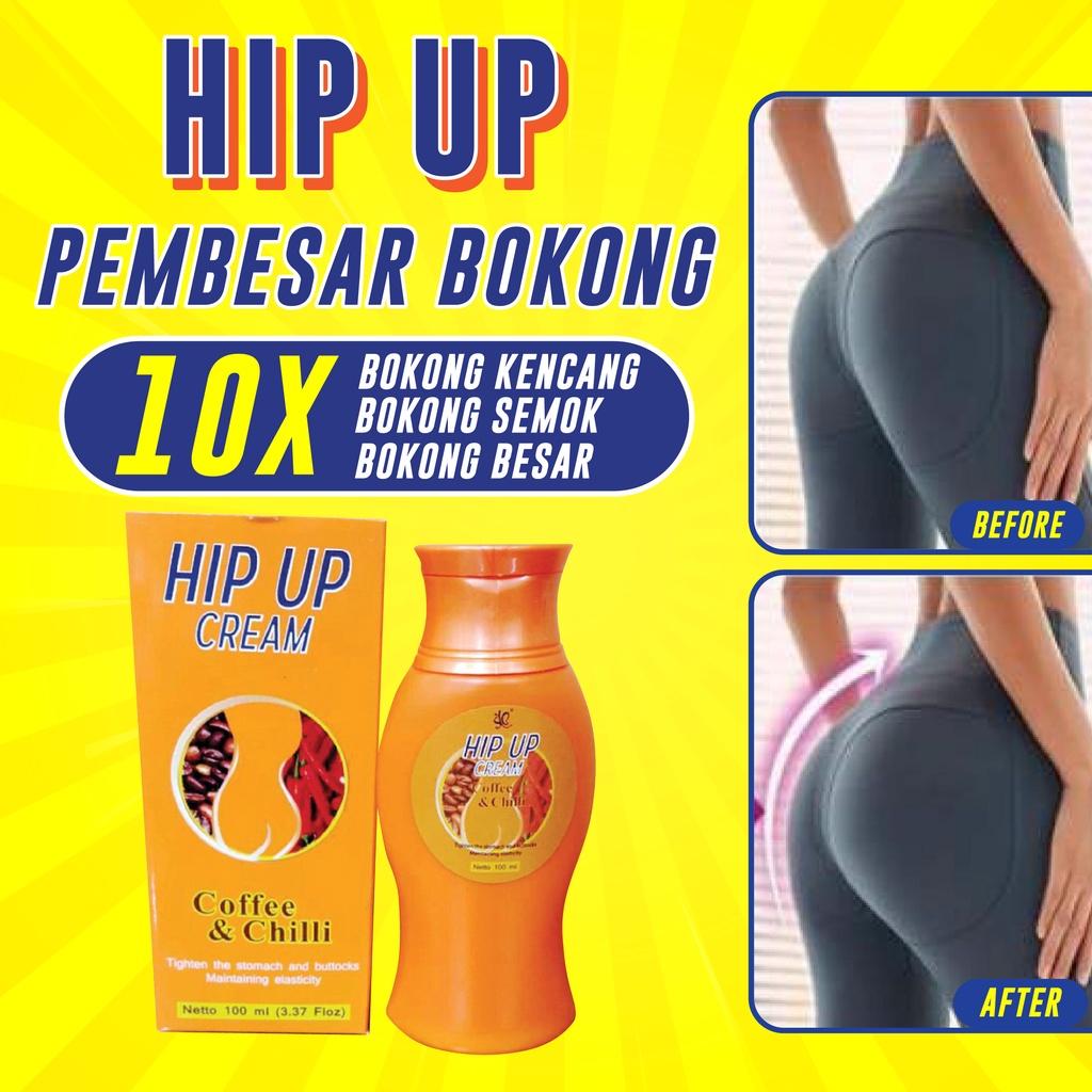 HIP UP SYB PEMBESAR PENGENCANG PANTAT &amp; PAHA 100% BPOM PEMBESAR BOKONG WANITA