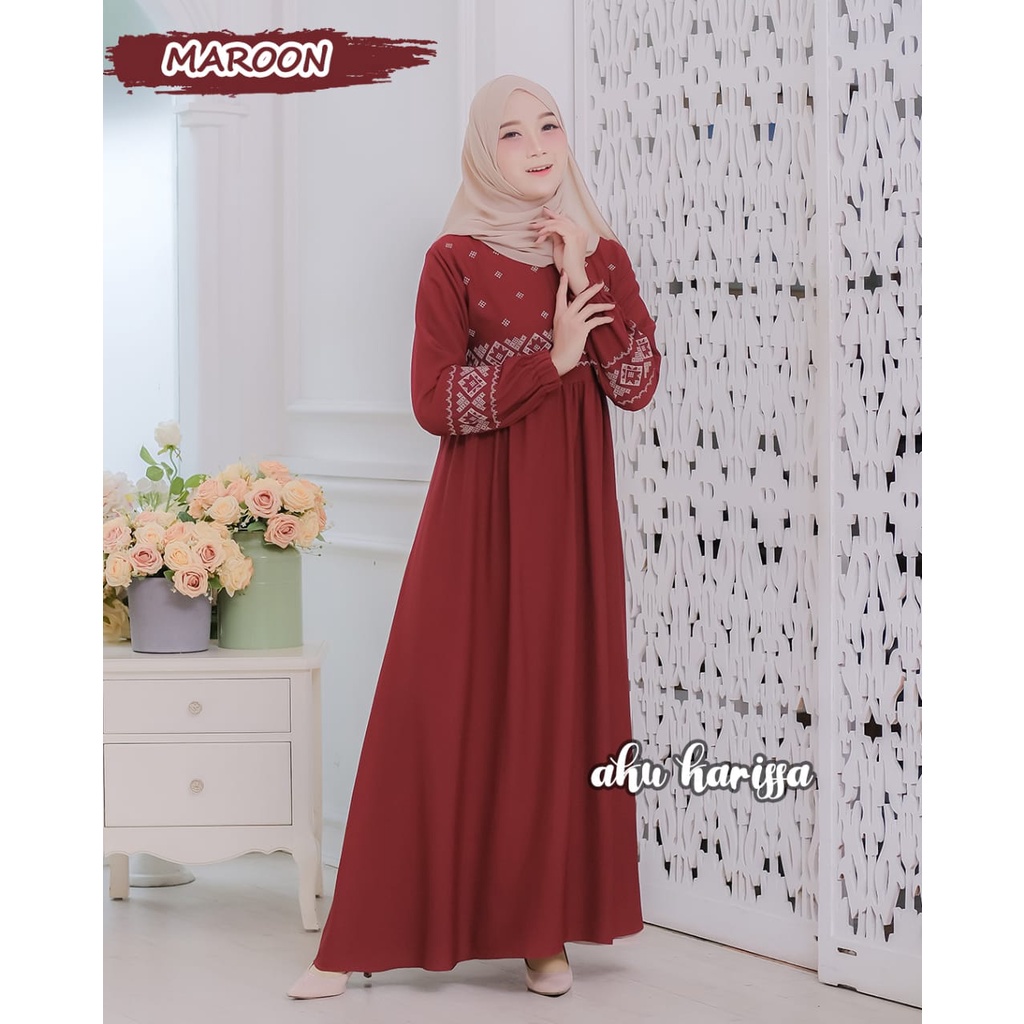 DZIFA DRESS GAMIS AKU KARISSA-MARRON