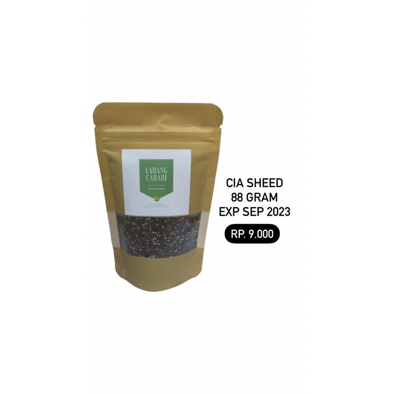 

Black chia seeds