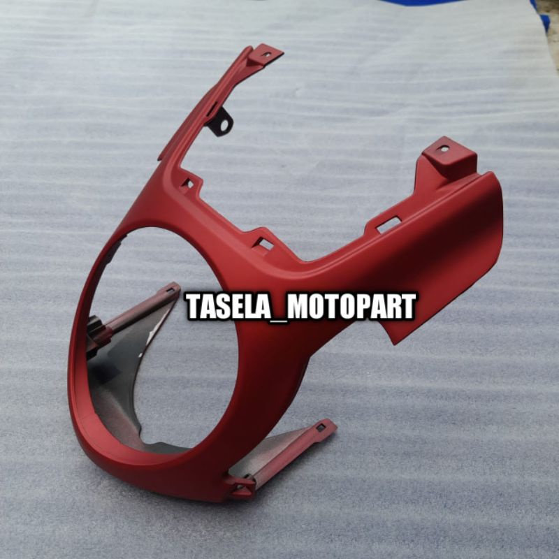 cover stop cover atas lampu belakang scoopy 2020 merah dof