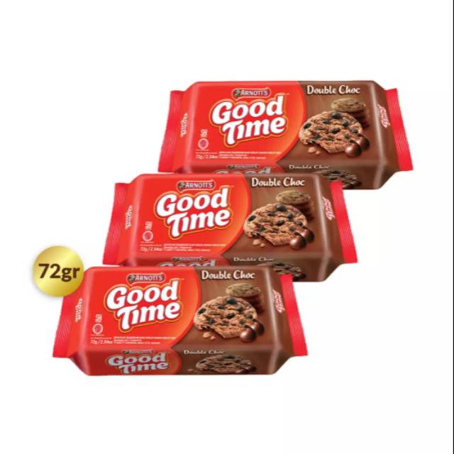 

BUY 2 GET 1 Good Time Double Choc 72g