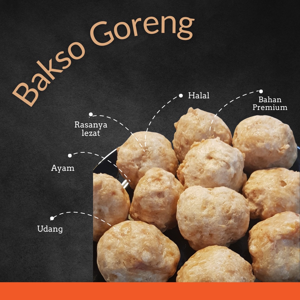 

Bakso Goreng Premium Udang Ayam