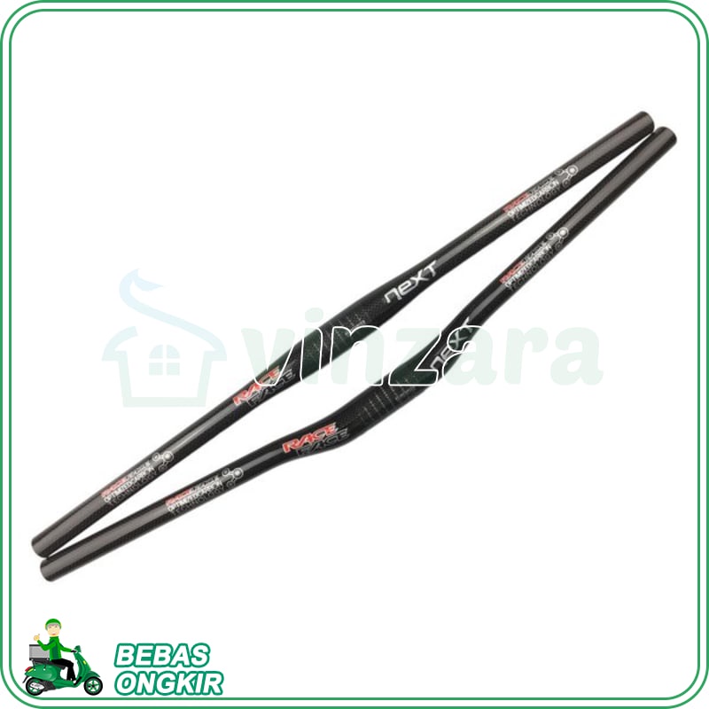 Handlebar CARBON RACE FACE NEXT 760 mm 31.8 flat Riser oversize 31 8 handle bar MTB XC Dh Dj STANG m