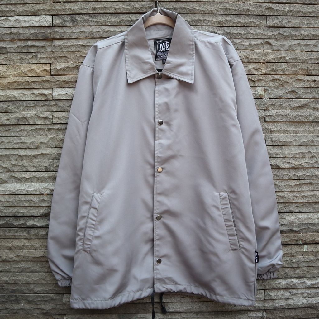 Mcvois Jaket Coach Pria Anti Air Premium Distro-Coach AbuMuda Polos