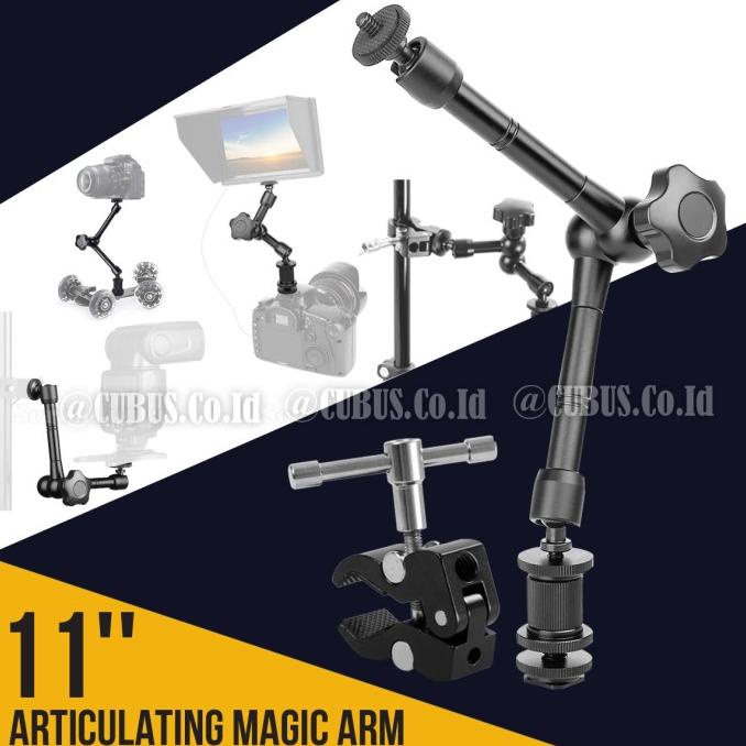 Magic Clamp / Magic Arm 11 Inch includ Super C-Clamp