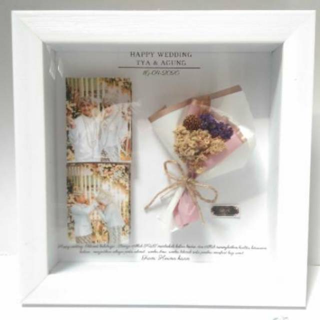 

Frame flower/kado unik/kado anniversary/kado wisuda