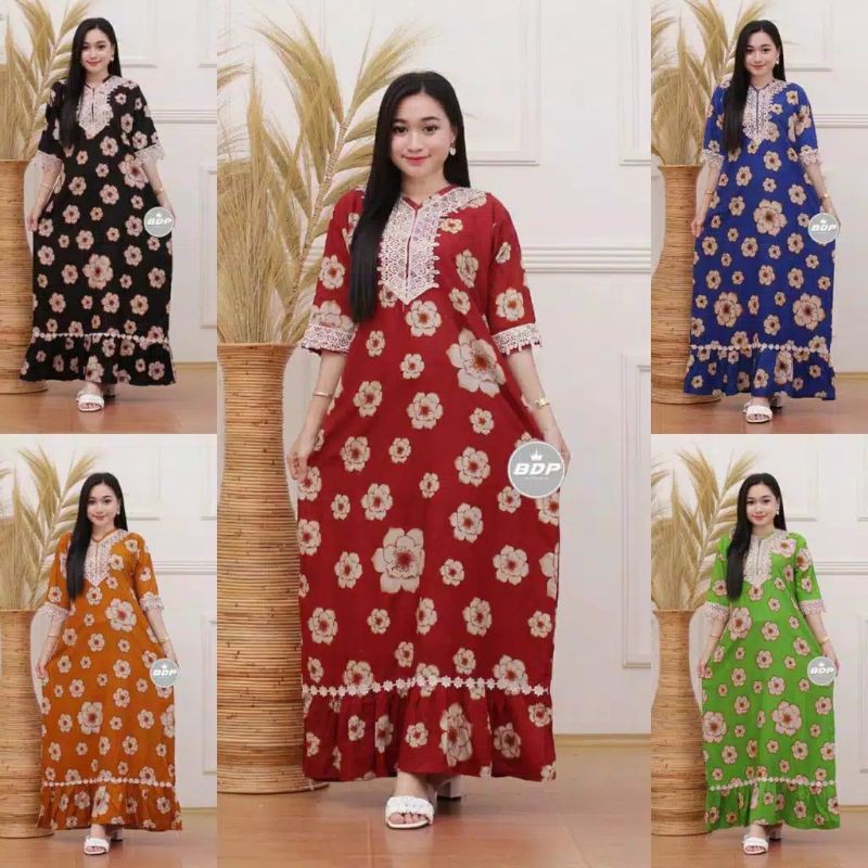 TERBARU DASTER ARAB PANJANG | DASTER BUSUI RESLETING DEPAN | DASTER MOTIF ARAB