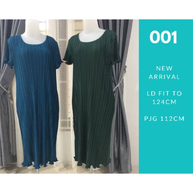 SALE Dress Plisket (Baju Bangkok)