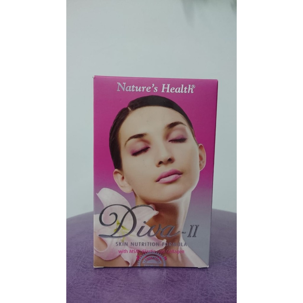 Nature's Health Diva 2 @30 / Skin Nutrition Formula / Vitamin untuk Kulit / Cantik