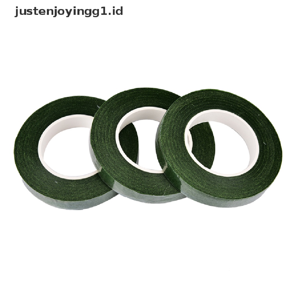 Justenjoyingg1.id / Roll Tape Elastis Anti Air Tahan Lama 12mm Untuk Tangkai Bunga