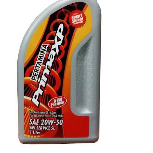 ► Oli Prima XP New PrimaXP 1 Liter SAE 20w-50 original pertamina ☼