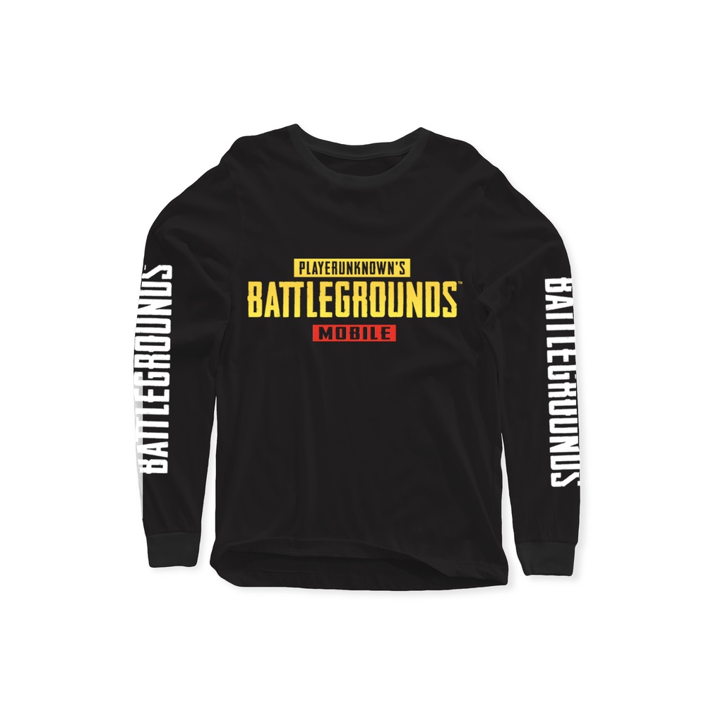 BAJU KAOS GAMING PUBG LENGAN PANJANG