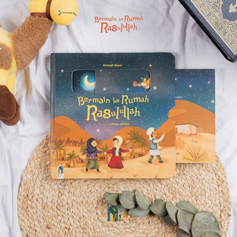 Berkunjung ke Rumah Rasulullah / Buku Pop Up islam || Islamic Pop Up Book (Ready)