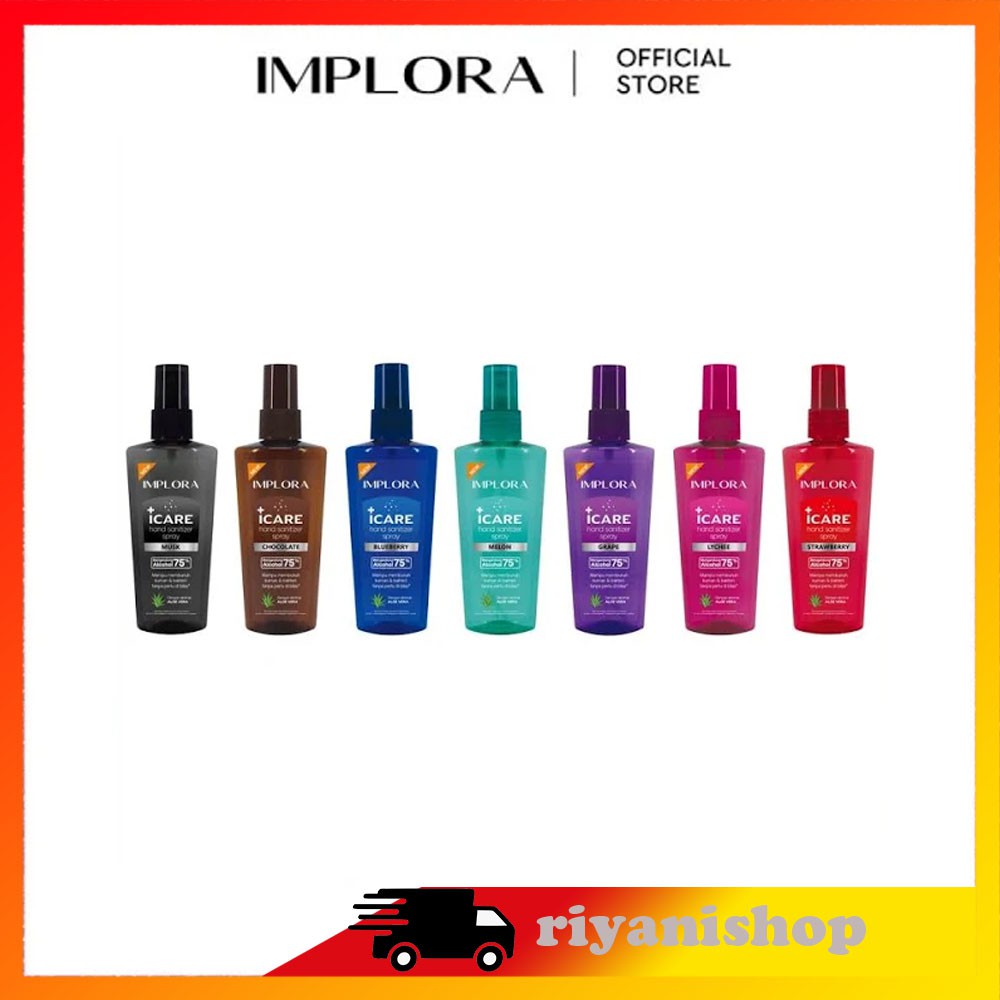 Implora iCare New Hand Sanitizer Spray