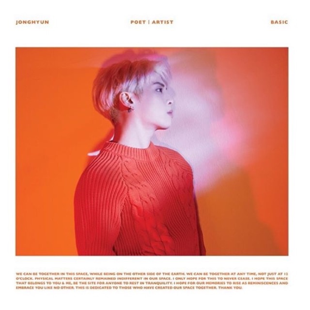 [READY STOCK] SHINEE: JONGHYUN ALBUM - POET