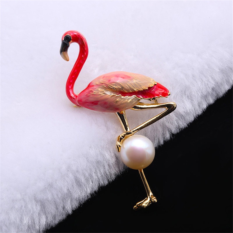 Bros Bentuk Flamingo