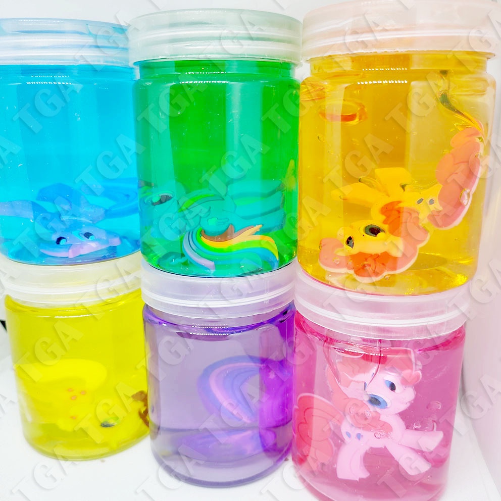 SLIME CLEAR JELLY LITTLE PONY WANGI BOTOL BESAR