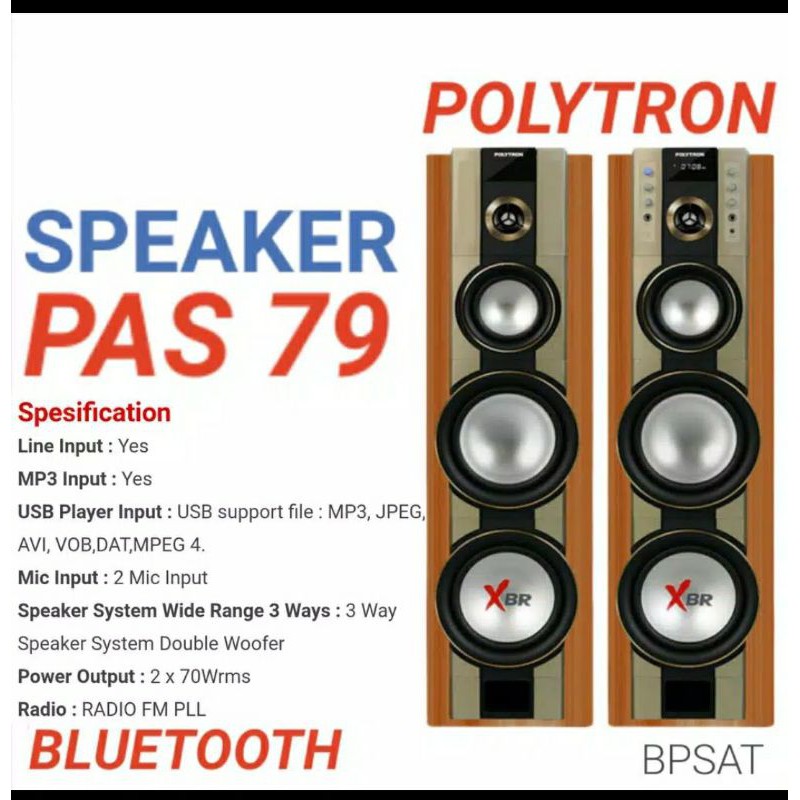 speaker aktif polytron pas 79