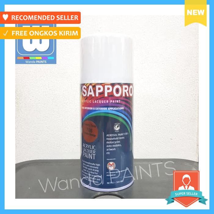 Yamaha orange 705 (orange candy) sapporo cat semprot 300 ml