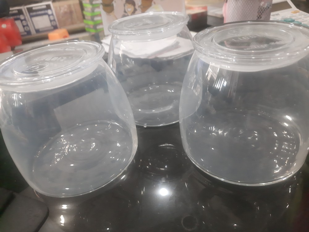 Ovale Glass Jar 750 Ml | Toples Kaca Kedap Udara | Jar Kaca