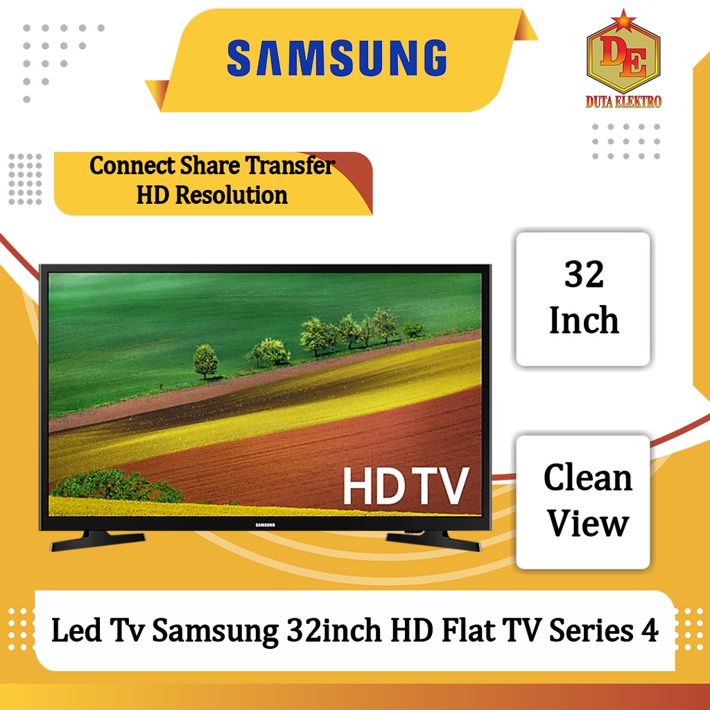 Led Tv Samsung 32inch HD Flat TV Series 4