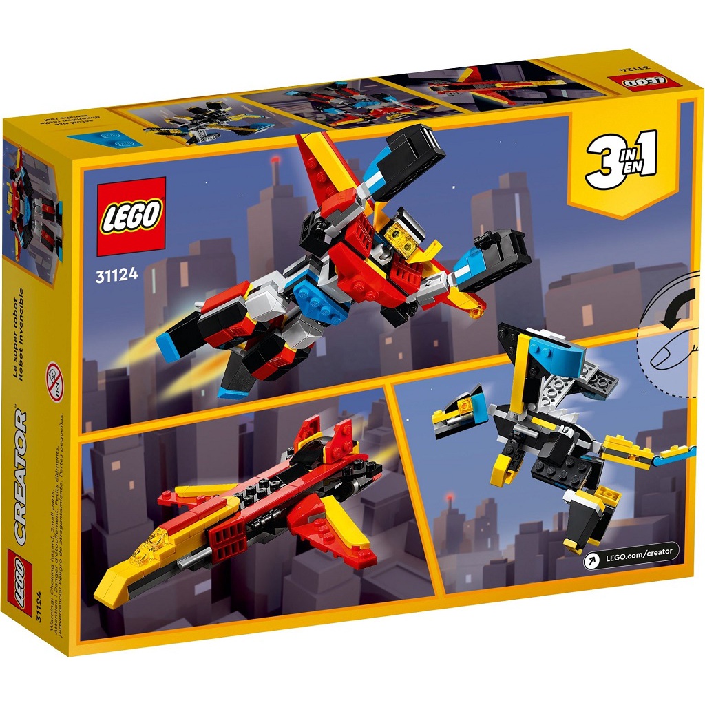 Lego Creator 3in1 31124 Super Robot